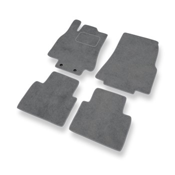 Tapis de Sol Velours adapté pour Mercedes-Benz Classe A W169 (2004-2012) - Premium tapis de voiture - gris