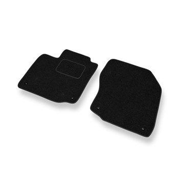 Tapis de Sol Feutres adapté pour Honda Civic IX Coupé, Hayon, Berline, Tourer (2012-2017) 3 portes, 5 portes - tapis de voiture - noir