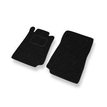 Tapis de Sol Feutres adapté pour Mercedes-Benz CLK C208 Coupé (1996-2003) - tapis de voiture - noir