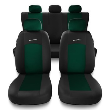 Housses de siège adaptées pour Alfa Romeo MiTo (2008-2018) - housse siege voiture universelles - couverture siege - S-GR