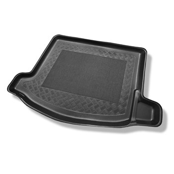 Tapis de coffre adapté pour Honda Civic IX Hayon (03.2012-02.2017) - bac de coffre - protection de coffre voiture - aussi pour les modèles avec caisson de graves (Lifestyle et Executive)