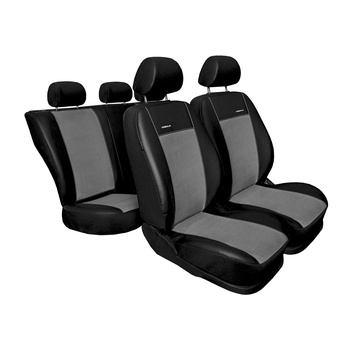 Housses de siège sur mesure adaptées pour Seat Arona Crossover (2017-....) - housse siege voiture - couverture siege - gris