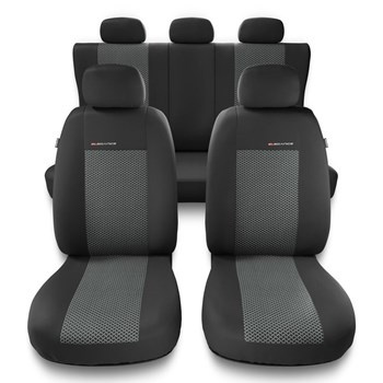 Housses de siège adaptées pour Volkswagen Touareg I, II, III (2002-2019) - housse siege voiture universelles - couverture siege - UNE-2