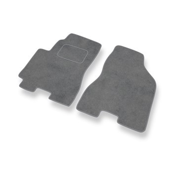 Tapis de Sol Velours adapté pour Hyundai Tucson I SUV (2004-2010) - Premium tapis de voiture - gris