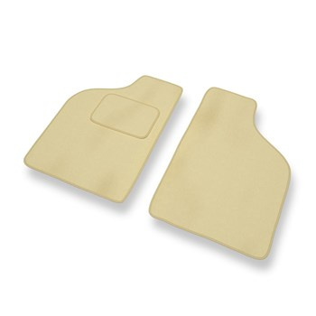 Tapis de Sol Velours adapté pour Alfa Romeo 33 II (1990-1995) - Premium tapis de voiture - beige