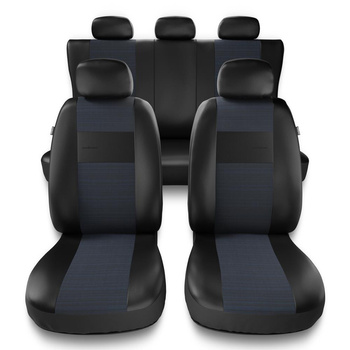 Housses de siège adaptées pour Peugeot 208 I, II (2012-....) - housse siege voiture universelles - couverture siege - EXL-6