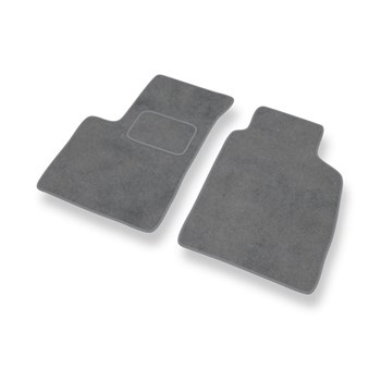Tapis de Sol Velours adapté pour Fiat Panda II Hayon, Van (2003-2012) - Premium tapis de voiture - gris