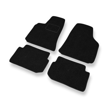 Tapis de Sol Feutres adapté pour Mitsubishi Eclipse III (1999-2005) - tapis de voiture - noir