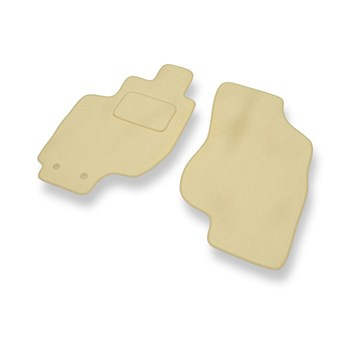 Tapis de Sol Velours adapté pour Hyundai Elantra III (2000-2006) - Premium tapis de voiture - beige