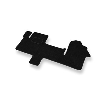 Tapis de Sol Feutres adapté pour Renault Master IV (3 places) (2010-2019) - tapis de voiture - noir