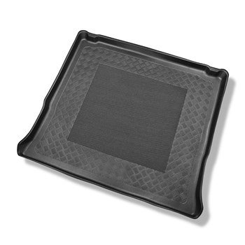 Tapis de coffre adapté pour Fiat Talento Van (2016-....) - bac de coffre - protection de coffre voiture - version pour le transport de passagers (break / tour); derriere 3e rangée de sieges; version longue (Long); sièges non coulissants, montés sur croche