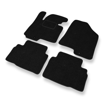 Tapis de Sol Feutres adapté pour Hyundai ix35 SUV (2010-2015) - tapis de voiture - noir