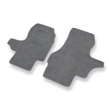 Tapis de Sol Velours adapté pour Ford Transit IV/V (1994-2000) - Premium tapis de voiture - gris