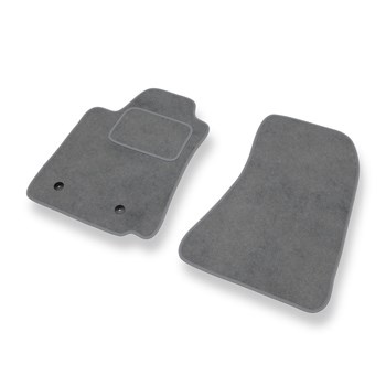 Tapis de Sol Velours adapté pour Alfa Romeo 159 I (2005-2011) - Premium tapis de voiture - gris