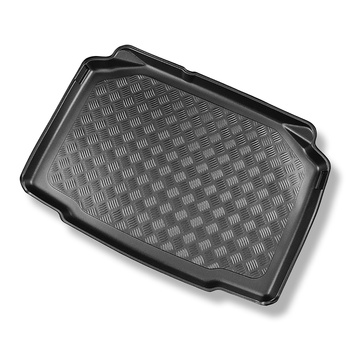 Tapis de coffre adapté pour Skoda Kamiq SUV (09.2019-....) - bac de coffre - protection de coffre voiture - coffre inférieur (sans plancher multi-fonctions)