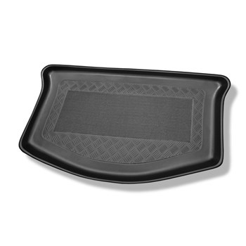 Tapis de coffre adapté pour Suzuki Splash Hayon (01.2008-11.2014) - bac de coffre - protection de coffre voiture - coffre inférieur