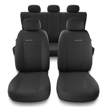 Housses de siège adaptées pour Peugeot 208 I, II (2012-....) - housse siege voiture universelles - couverture siege - UNE-4