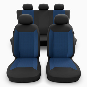 Housses de siège adaptées pour Audi A4 B5, B6, B7, B8, B9 (1995-2024) - housse siege voiture universelles - couverture siege - RYL-BL