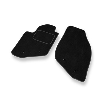 Tapis de Sol Velours adapté pour Volvo XC70 II Crossover (2000-2007) - Premium tapis de voiture - noir