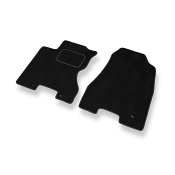 Tapis de Sol Velours adapté pour Nissan X-trail II SUV (2007-2013) - Premium tapis de voiture - noir