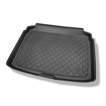 Tapis de coffre adapté pour Audi A3 8V Hayon, Sportback (08.2012-03.2020) - bac de coffre - protection de coffre voiture - sur le coffre inférieur et supérieur; non pour e-tron