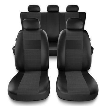 Housses de siège adaptées pour Peugeot 207 (2006-2013) - housse siege voiture universelles - couverture siege - EXL-4