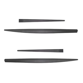 Plaques noires latérales de voiture Seat Ibiza IV Hayon (5 portes) - (2008-2017)
