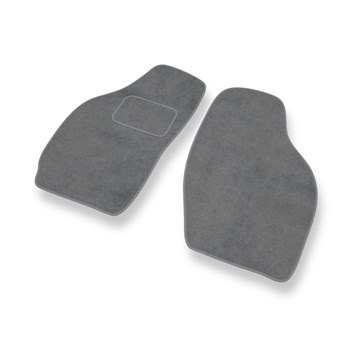 Tapis de Sol Velours adapté pour Daewoo Tico Hayon (1991-2001) - Premium tapis de voiture - gris