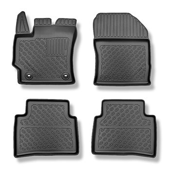 Tapis de sol en TPE adapté pour Suzuki Swace Break (11.2020-....) - tapis de voiture - noir