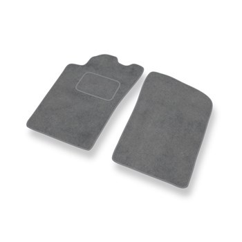 Tapis de Sol Velours adapté pour Toyota Corolla VIII Hayon, Break, Liftback, Berline (1997-2002) - Premium tapis de voiture - gris