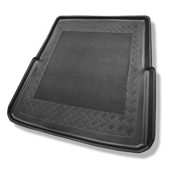 Tapis de coffre adapté pour Skoda Superb III 3V Break (09.2015-....) - bac de coffre - protection de coffre voiture - coffre supérieur (avec plancher multi-fonctions); non pour version hybride