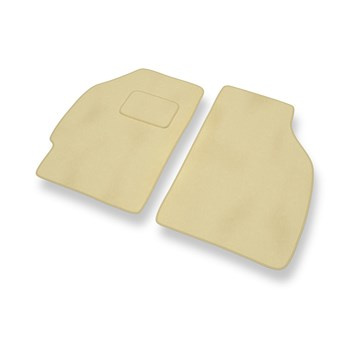 Tapis de Sol Velours adapté pour Fiat Punto II (1999-2011) - Premium tapis de voiture - beige