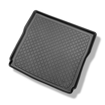 Tapis de coffre adapté pour Ssangyong Rexton W SUV (2012-10.2017) - bac de coffre - protection de coffre voiture - 7 places; 3me rangée abaissée