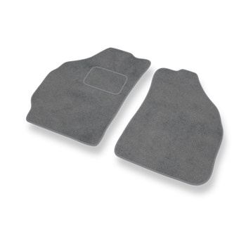 Tapis de Sol Velours adapté pour Daewoo Matiz Hayon (1998-2008) - Premium tapis de voiture - gris