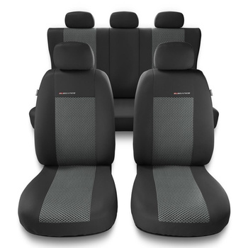 Housses de siège adaptées pour Peugeot 307 I, II (2001-2012) - housse siege voiture universelles - couverture siege - UNE-2