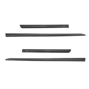 Plaques noires latérales de voiture Nissan Qashqai III Crossover (2021-....)
