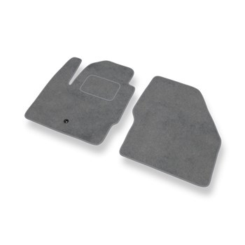 Tapis de Sol Velours adapté pour Land Rover Freelander II (2006-2014) - Premium tapis de voiture - gris