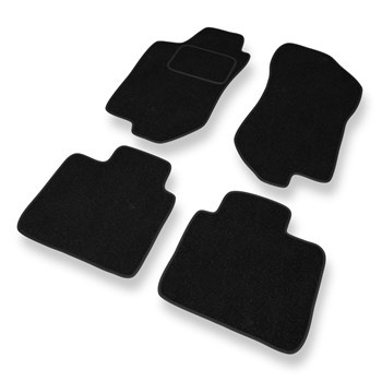 Tapis de Sol Feutres adapté pour Alfa Romeo 145 I (1994-2000) - tapis de voiture - noir