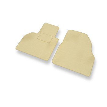 Tapis de Sol Velours adapté pour Mercedes-Benz Citan Van (2012-2021) - Premium tapis de voiture - beige