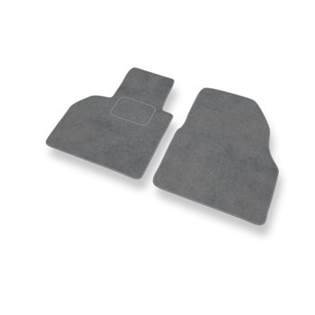Tapis de Sol Velours adapté pour Mercedes-Benz Citan Van (2012-2021) - Premium tapis de voiture - gris