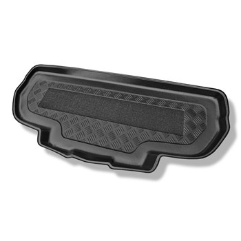 Tapis de coffre adapté pour Ford Galaxy II Monospace (06.2006-08.2015) - bac de coffre - protection de coffre voiture - 7 places – 3e rangée soulevée (pour l'espace derriere la 3e rangée de sieges); avec climatisation a 2/3 zones (GHIA / TITANIUM)