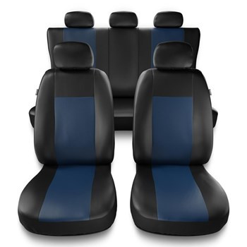 Housses de siège adaptées pour Alfa Romeo Stelvio (2017-2019) - housse siege voiture universelles - couverture siege - CM-BL