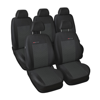 Housses de siège sur mesure adaptées pour Ford S-MAX Monospace (2006-2015) 5 sièges - housse siege voiture - couverture siege - E1