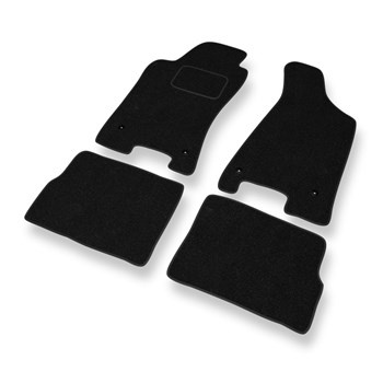 Tapis de Sol Feutres adapté pour Audi 80 IV B4 Avant, Coupé, Cabriolet, Berline (1991-1996) - tapis de voiture - noir