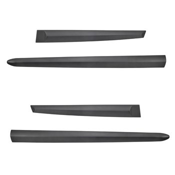 Plaques noires latérales de voiture Renault Captur II SUV (2019-....)