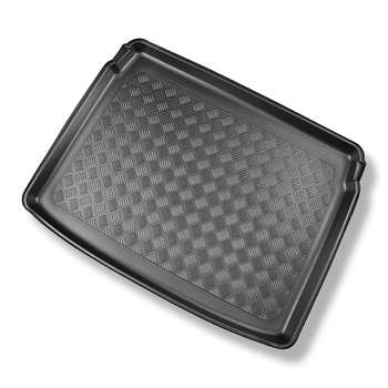 Tapis de coffre adapté pour Toyota Yaris Cross SUV (09.2021-....) - bac de coffre - protection de coffre voiture - coffre supérieur; plancher double du coffre en position haute; aussi pour hybrides