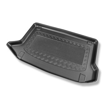 Tapis de coffre adapté pour Hyundai Kona Hybrid SUV (09.2019-....) - bac de coffre - protection de coffre voiture