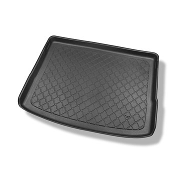 Tapis de coffre adapté pour BMW 2 U06 Active Tourer (11.2021-....) - bac de coffre - protection de coffre voiture - banquette arrière coulissante (arrière - avant)