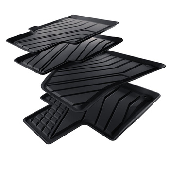 Tapis de sol en TPE adapté pour MG HS SUV (2024-....) - tapis de voiture - noir