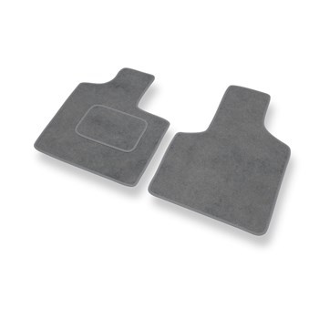 Tapis de Sol Velours adapté pour Chrysler Grand Voyager III Monospace (1996-2000) - Premium tapis de voiture - gris